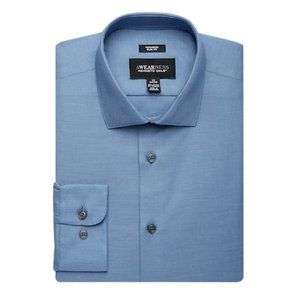 Kenneth Cole Awearness Slim Fit Performance Stretch Dress Shirt